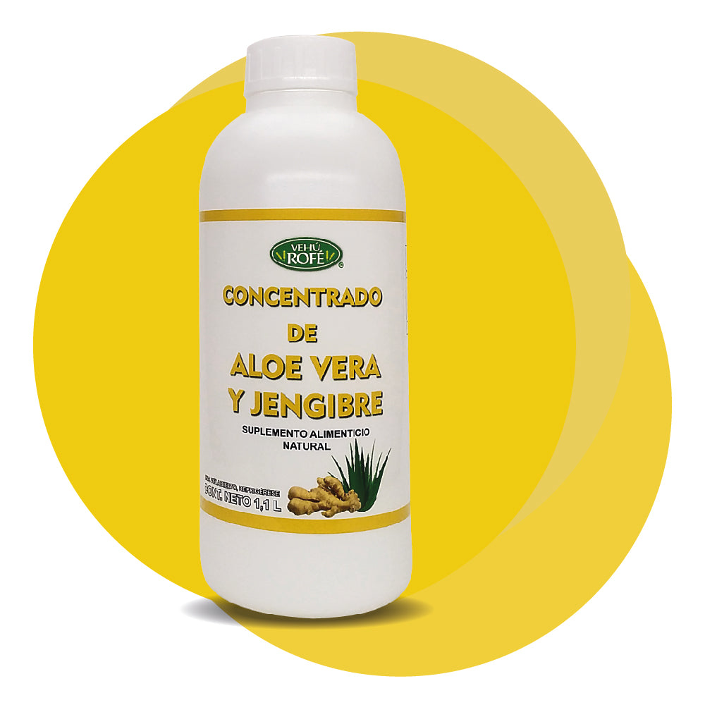 Concentrado de Aloe Vera y Jengibre 1.1 L