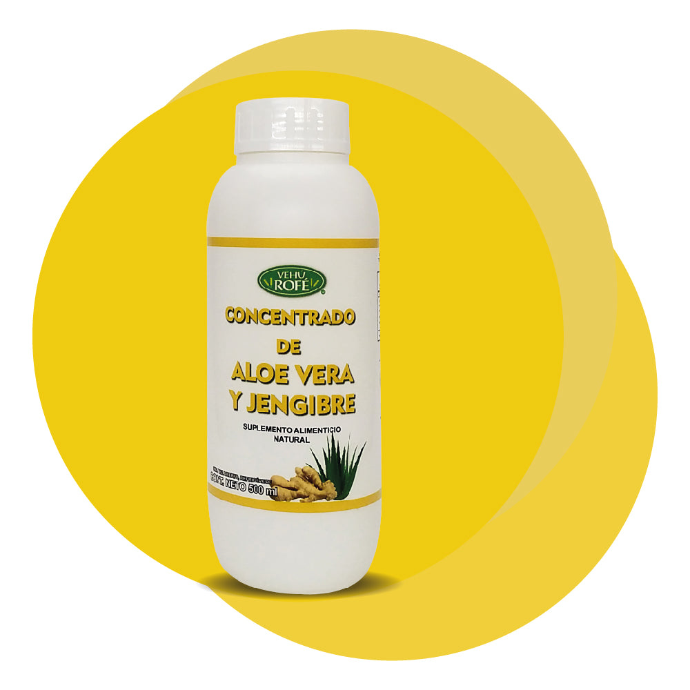 Concentrado de Aloe Vera y Jengibre 500 ml